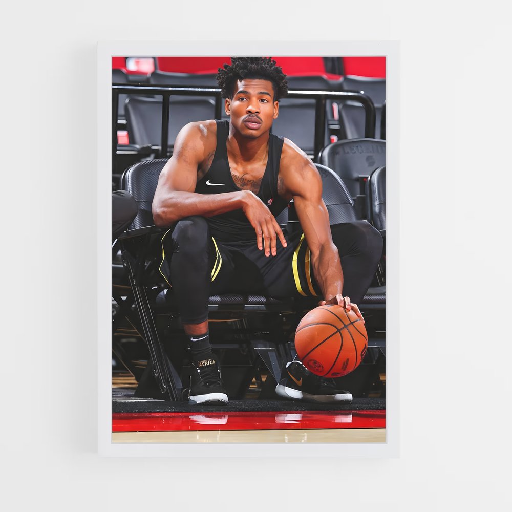 Poster Heatwave Dunk – affiche Basketball (vue 3)